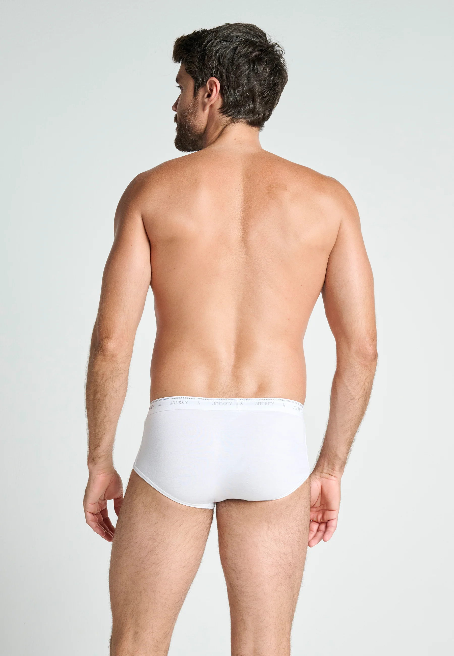 Jockey® UK Classic Cotton Rib Y-Front® Brief - 3 Pack - Image 3