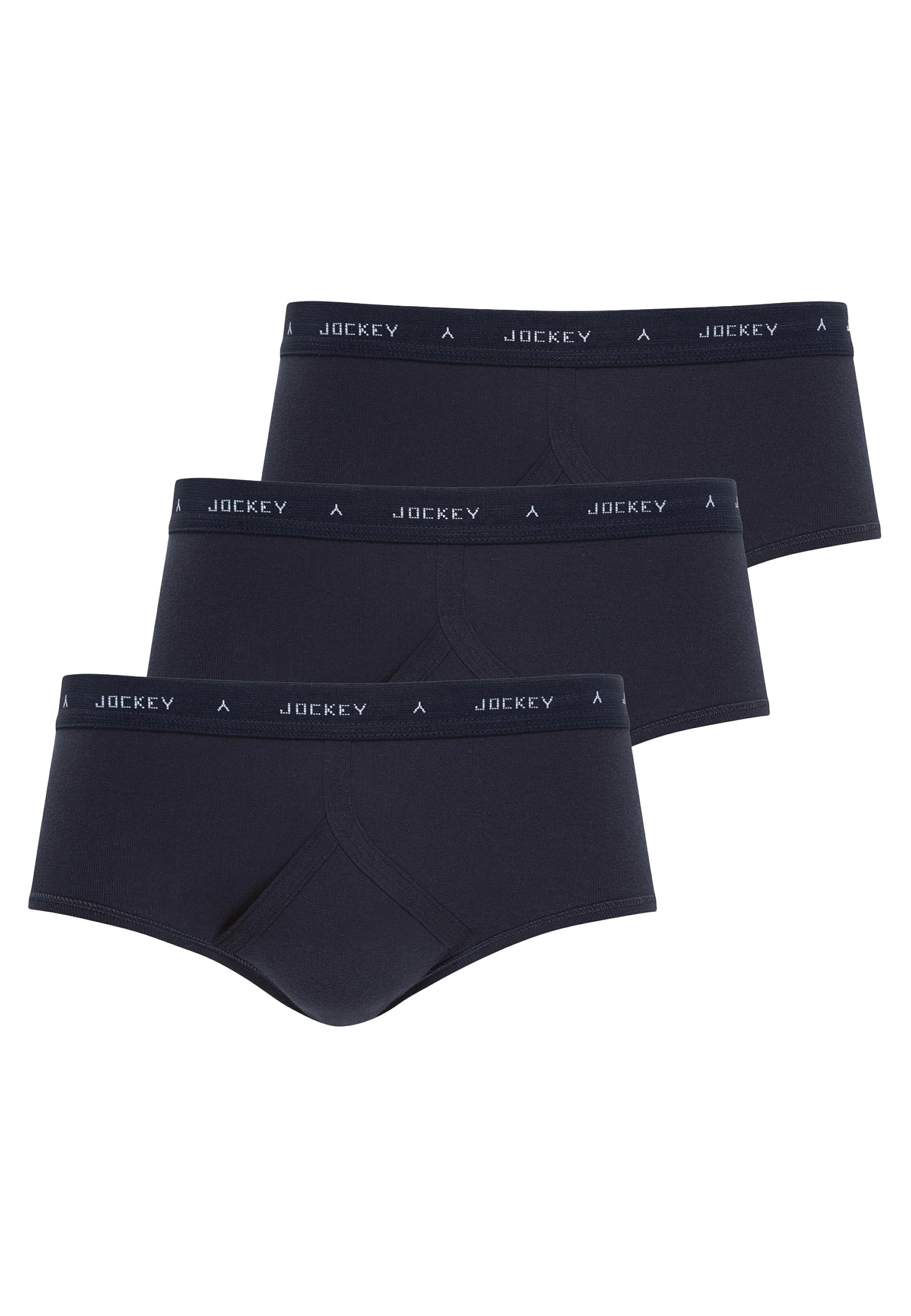 Jockey® UK Classic Cotton Rib Y-Front® Brief - 3 Pack - Image 4