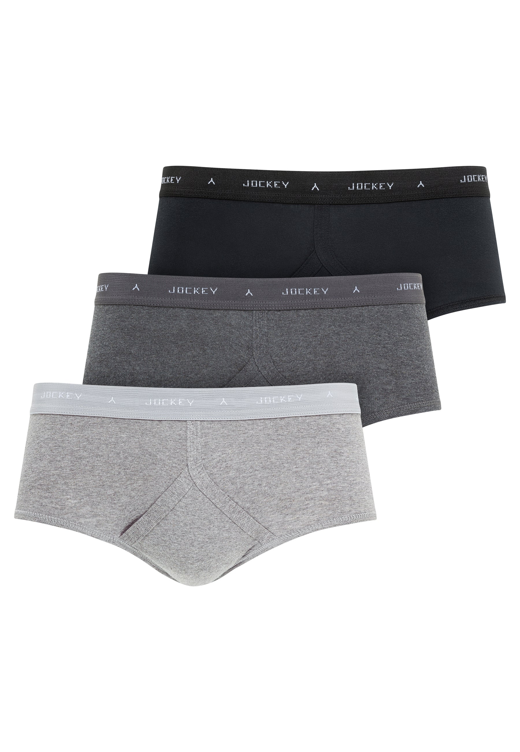 Jockey® UK Classic Cotton Rib Y-Front® Brief - 3 Pack - Image 7