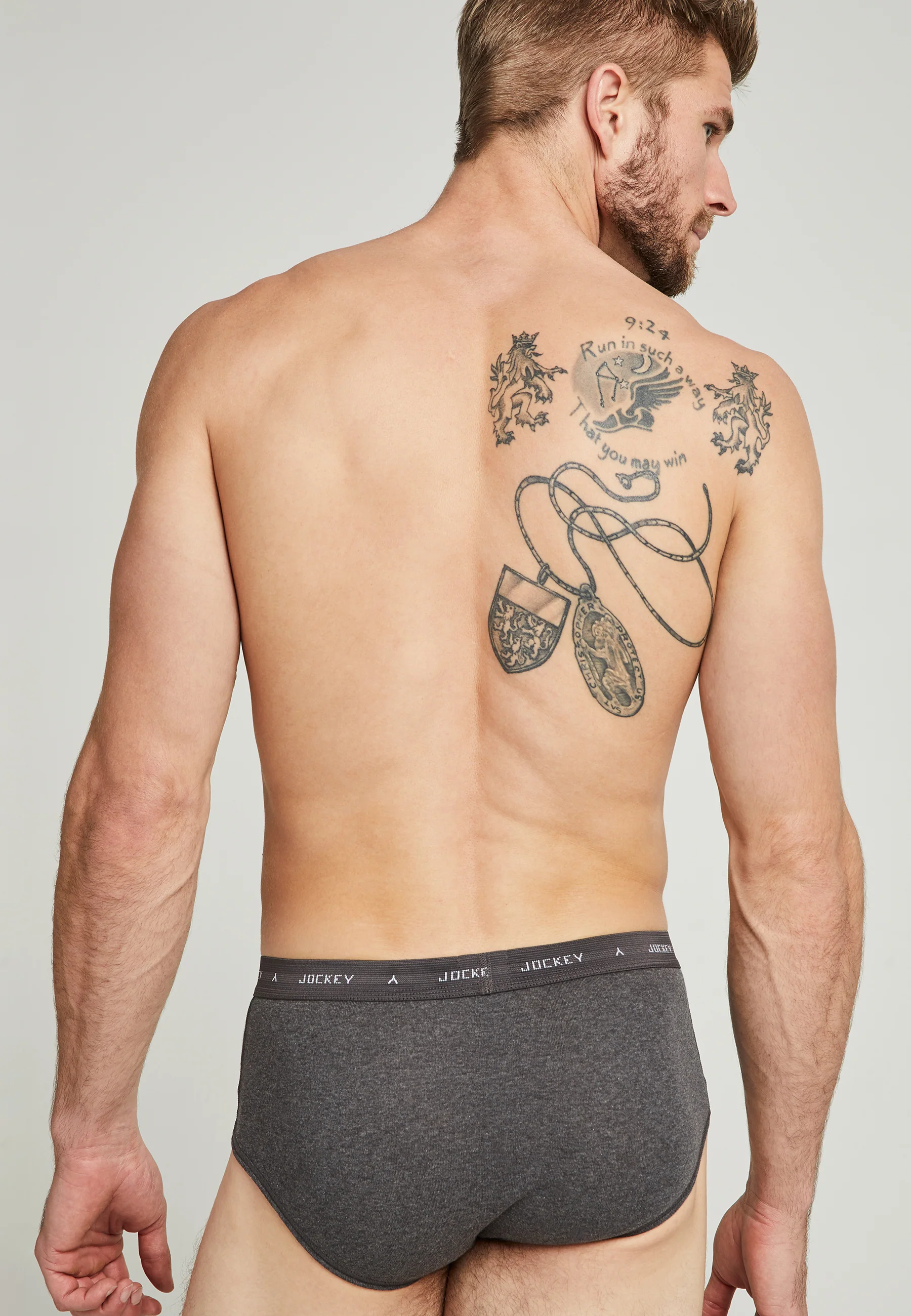 Jockey® UK Classic Cotton Rib Y-Front® Brief - 3 Pack - Image 9
