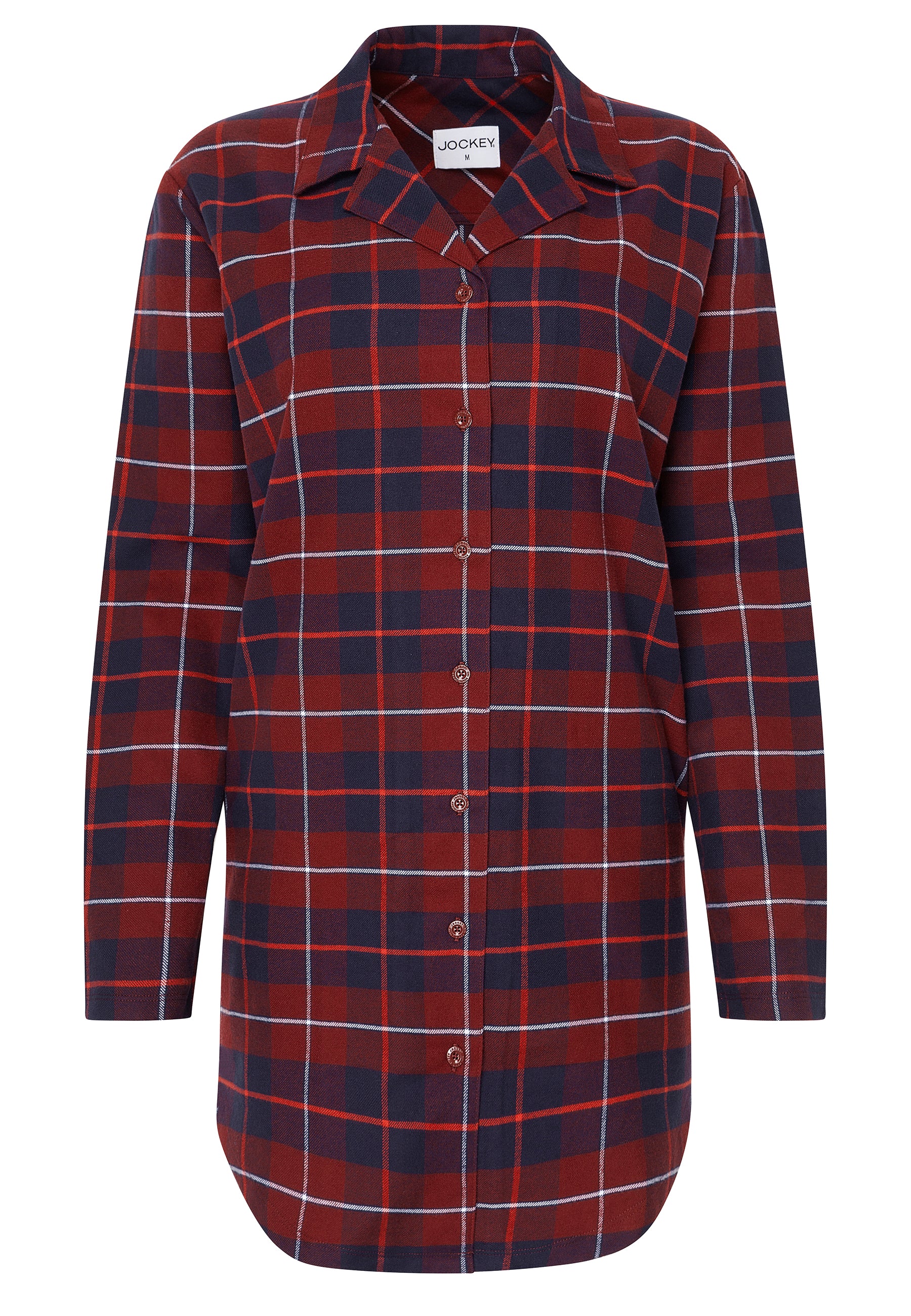 Jockey® Everyday Flannel Lounge Dress - Image 3