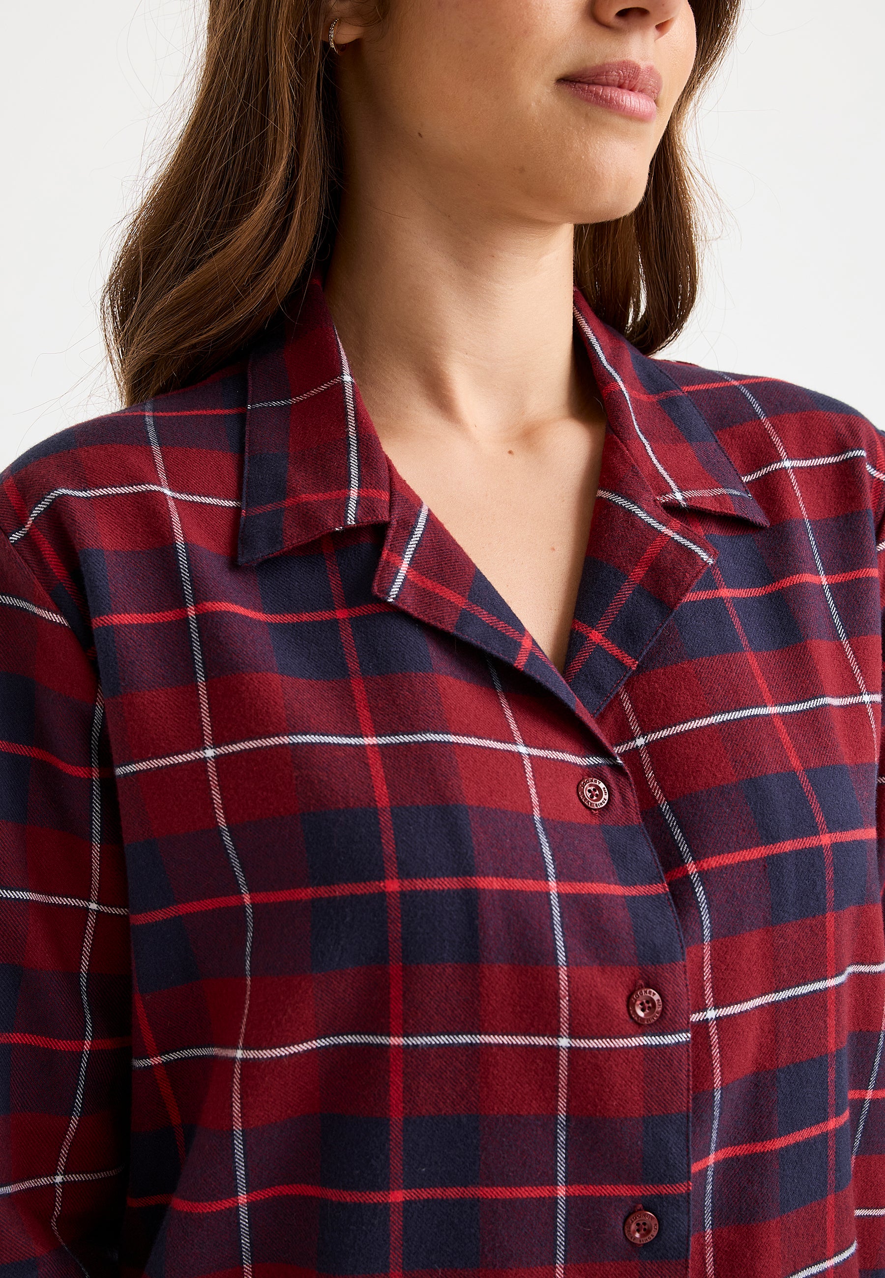 Jockey® Everyday Flannel Lounge Dress - Image 5