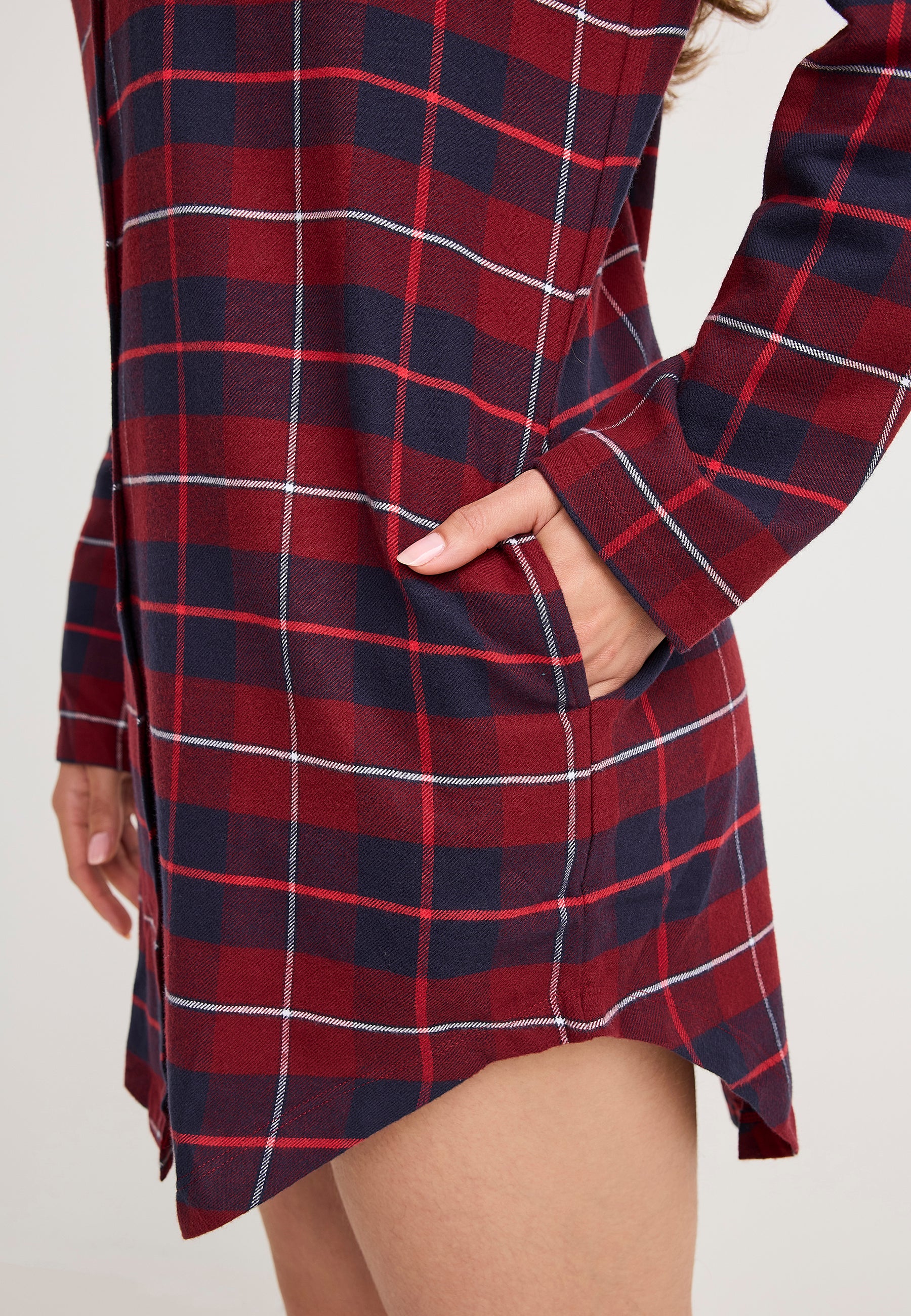 Jockey® Everyday Flannel Lounge Dress - Image 6