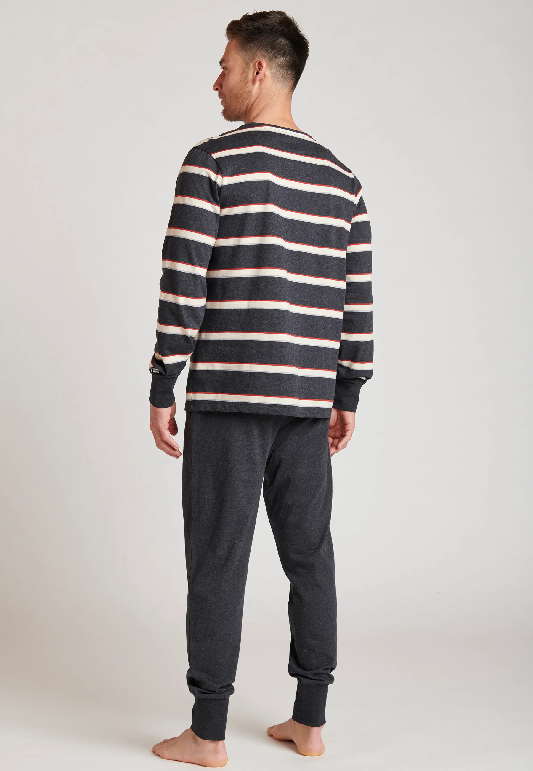 Jockey® Cotton Nautical Stripe Full Knit Pyjama - Image 12
