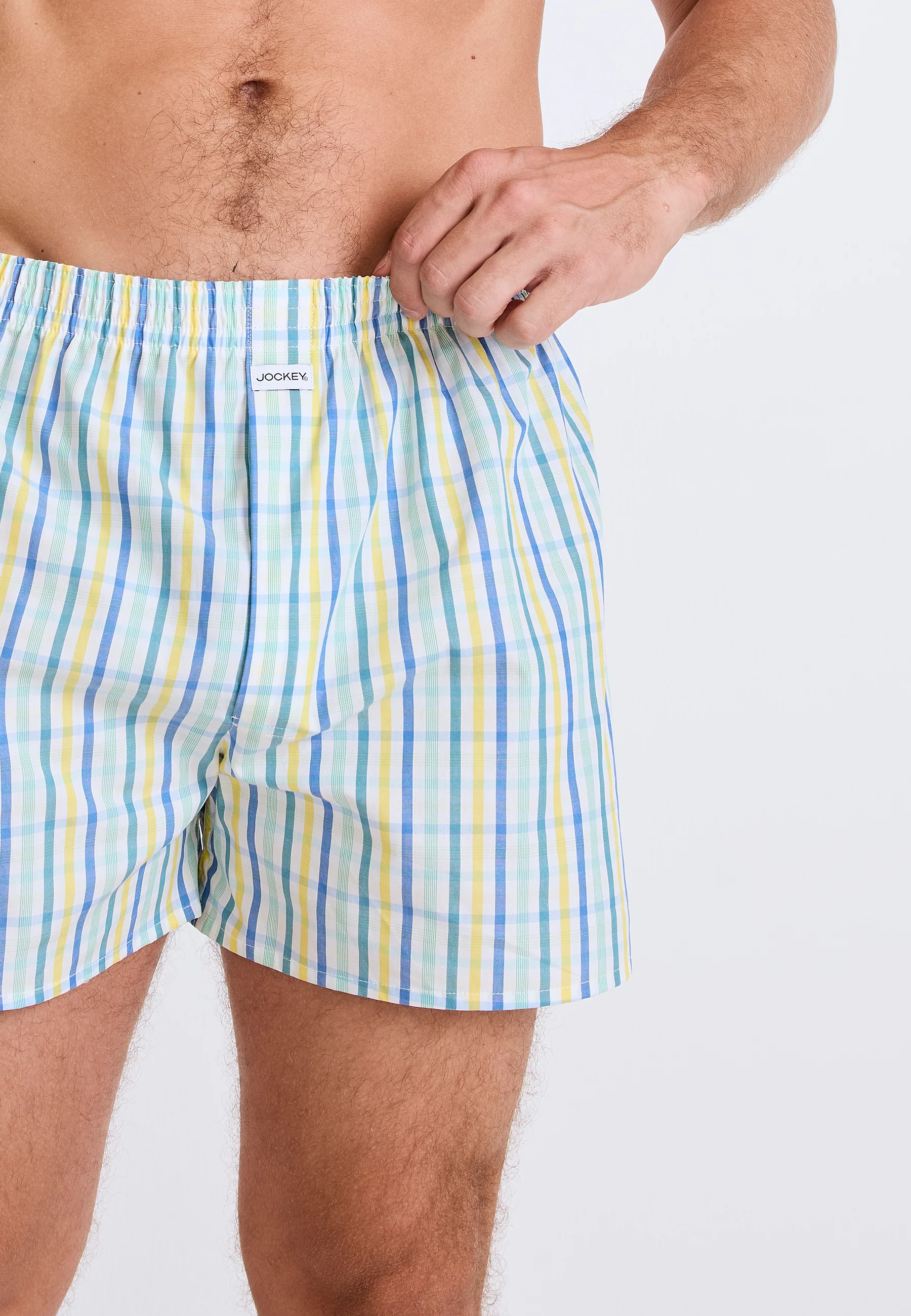 Jockey® Everyday Check Woven Boxer - Image 27