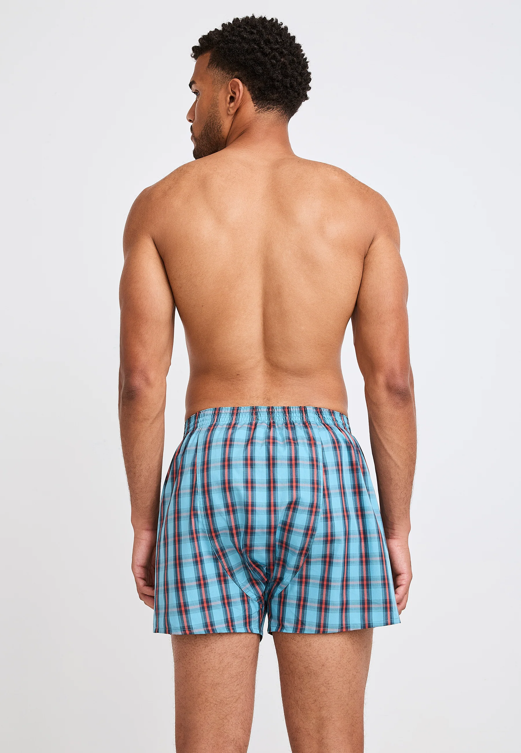 Jockey® Everyday Check Woven Boxer - Image 41