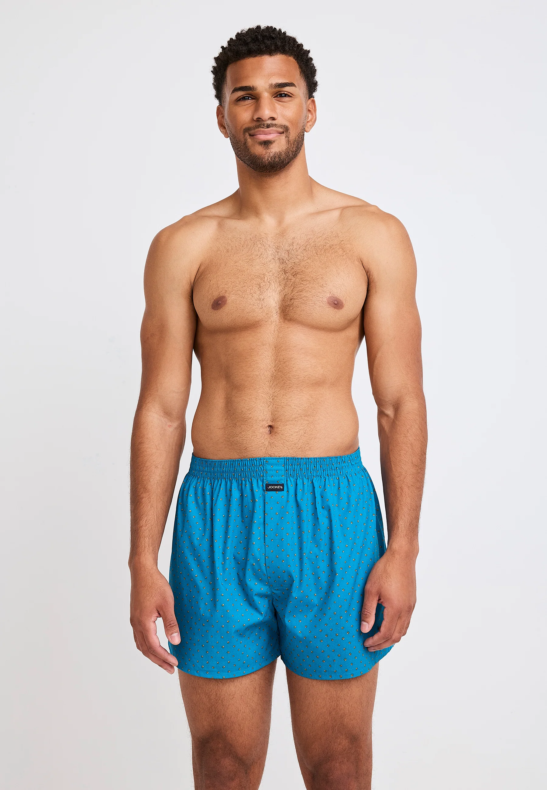 Jockey® Everyday Check Woven Boxer - Image 56