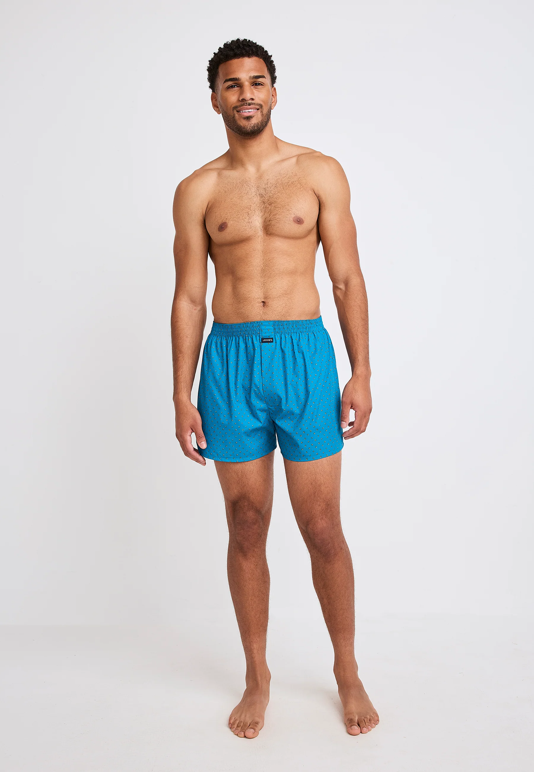 Jockey® Everyday Check Woven Boxer - Image 60