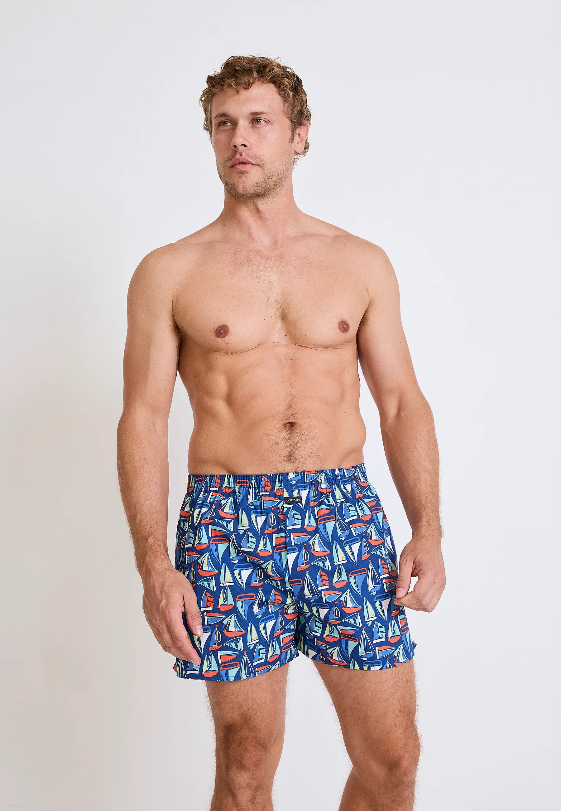 Jockey® Polka Dot Woven Boxer - Image 20