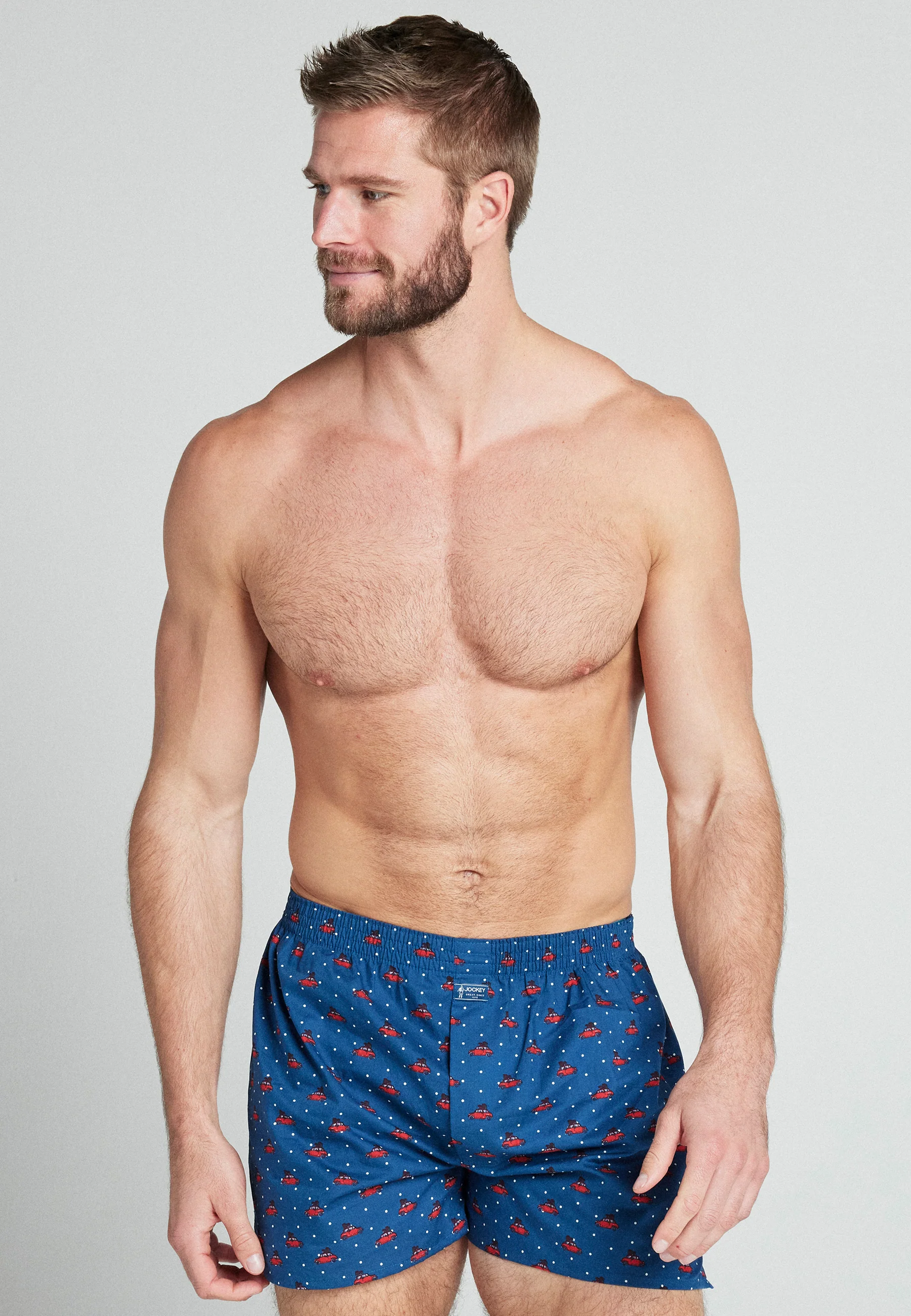 Jockey® Polka Dot Woven Boxer - Image 5