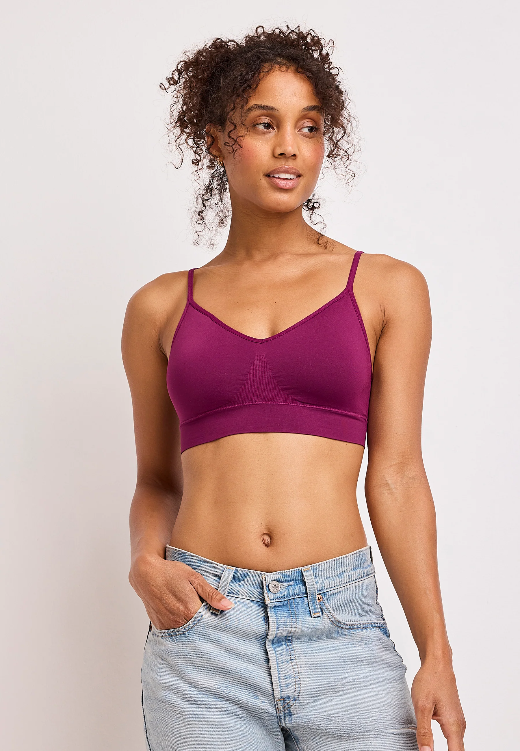 Jockey® Seamfree™ Stretch Cami Strap Bralette - Image 31