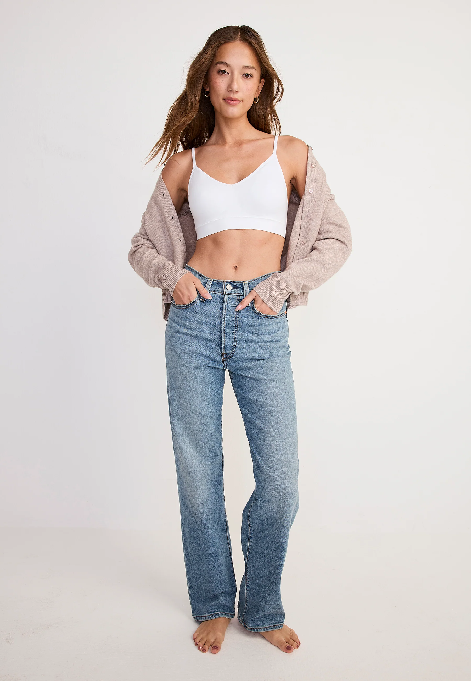 Jockey® Seamfree™ Stretch Cami Strap Bralette - Image 6