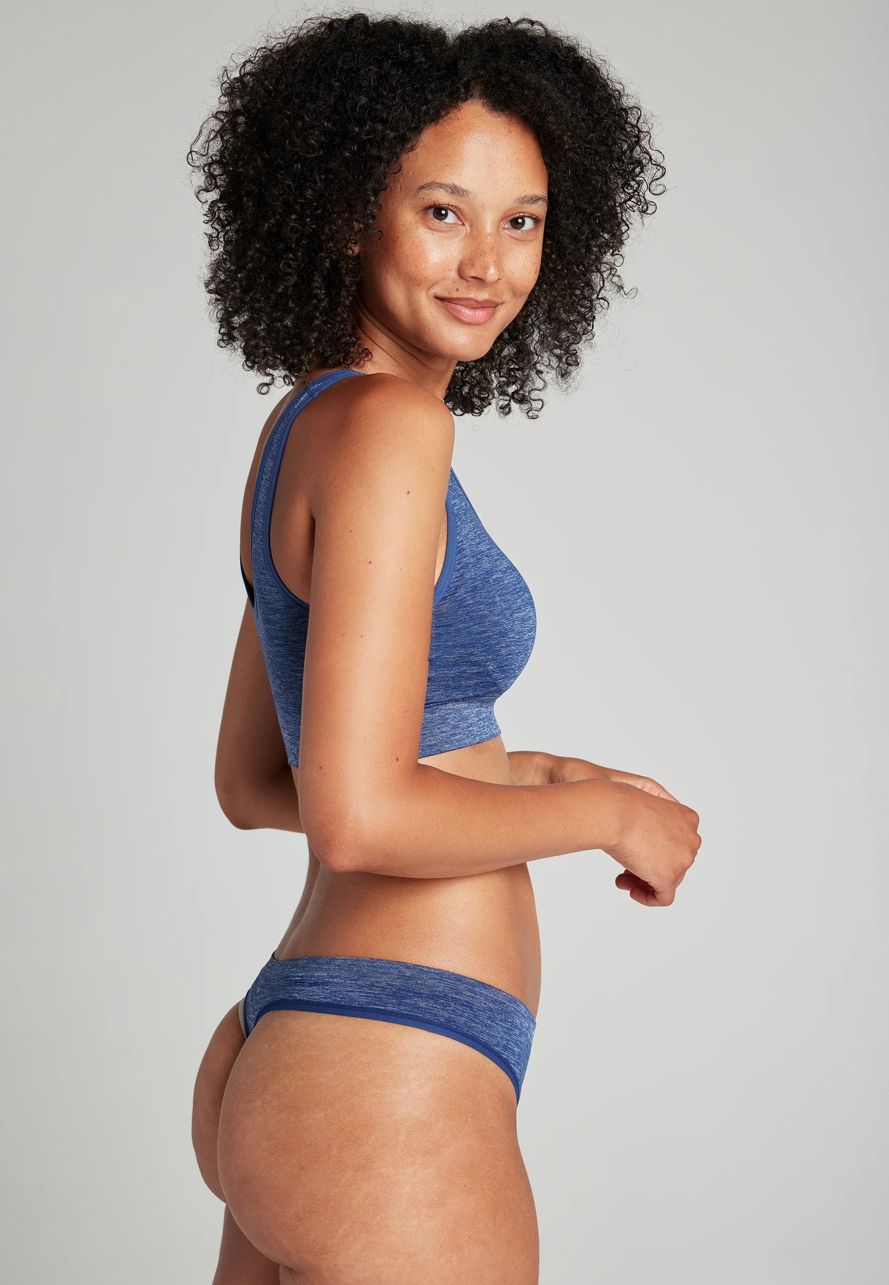 Jockey® Smooth & Shine Seamfree™ Thong - Image 14