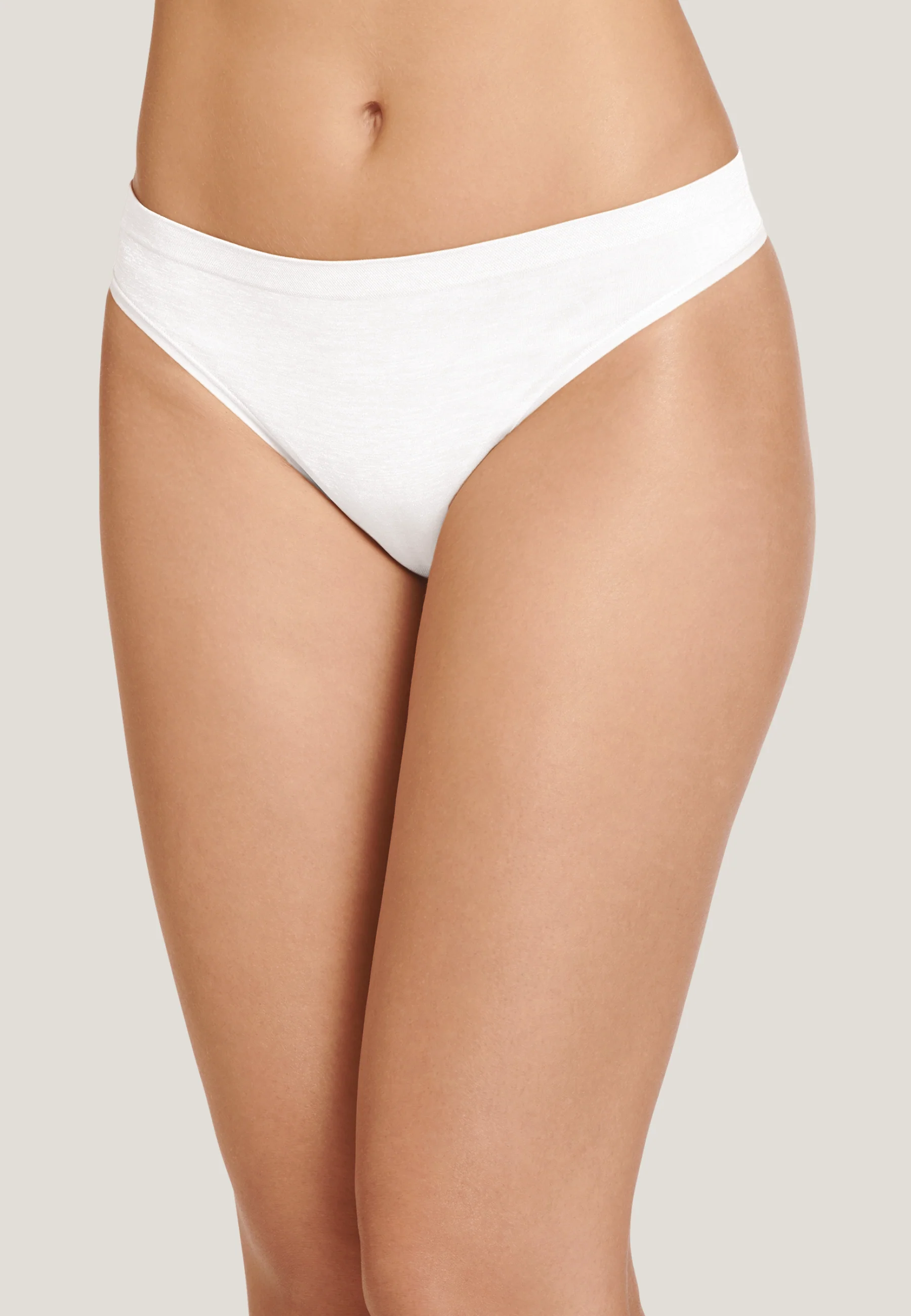 Jockey® Smooth & Shine Seamfree™ Thong - Image 5