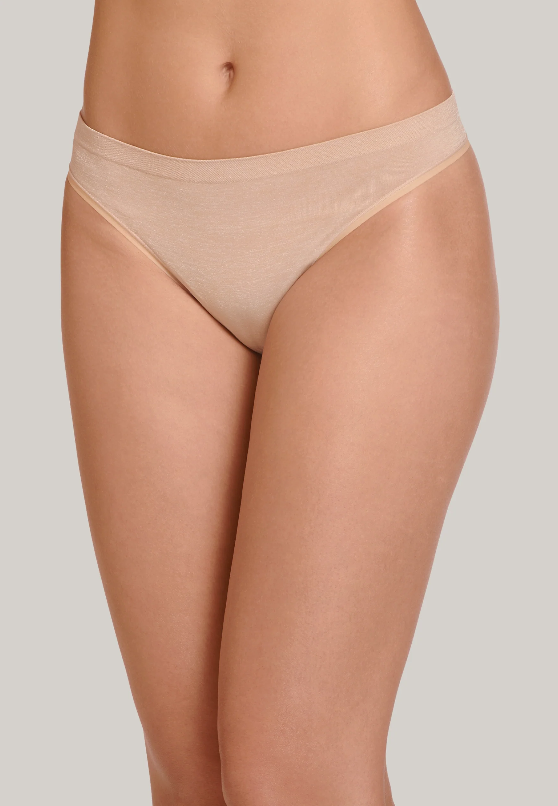 Jockey® Smooth & Shine Seamfree™ Thong - Image 9