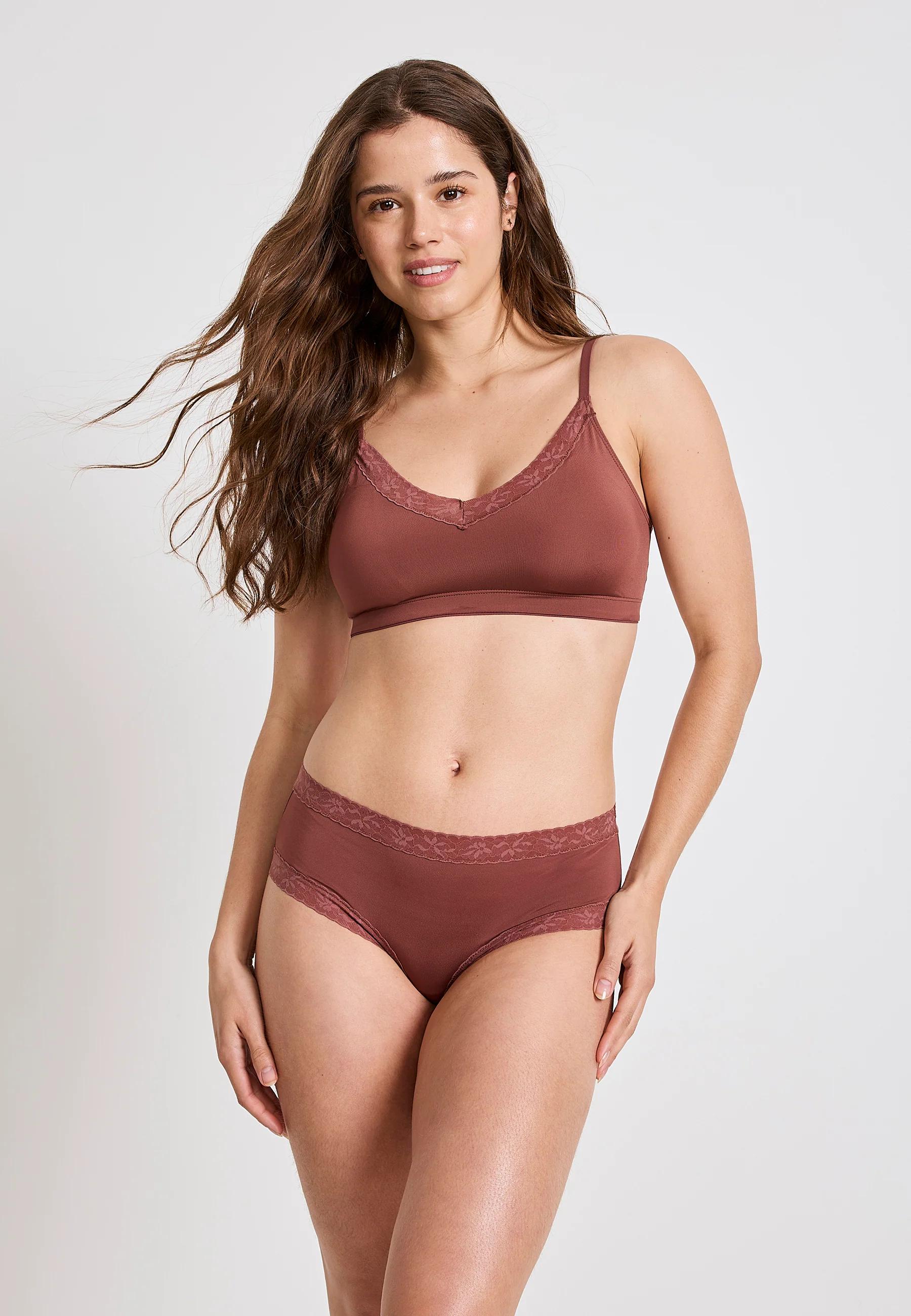 Jockey® Soft Stretch Lace Microfiber Bralette - Image 26