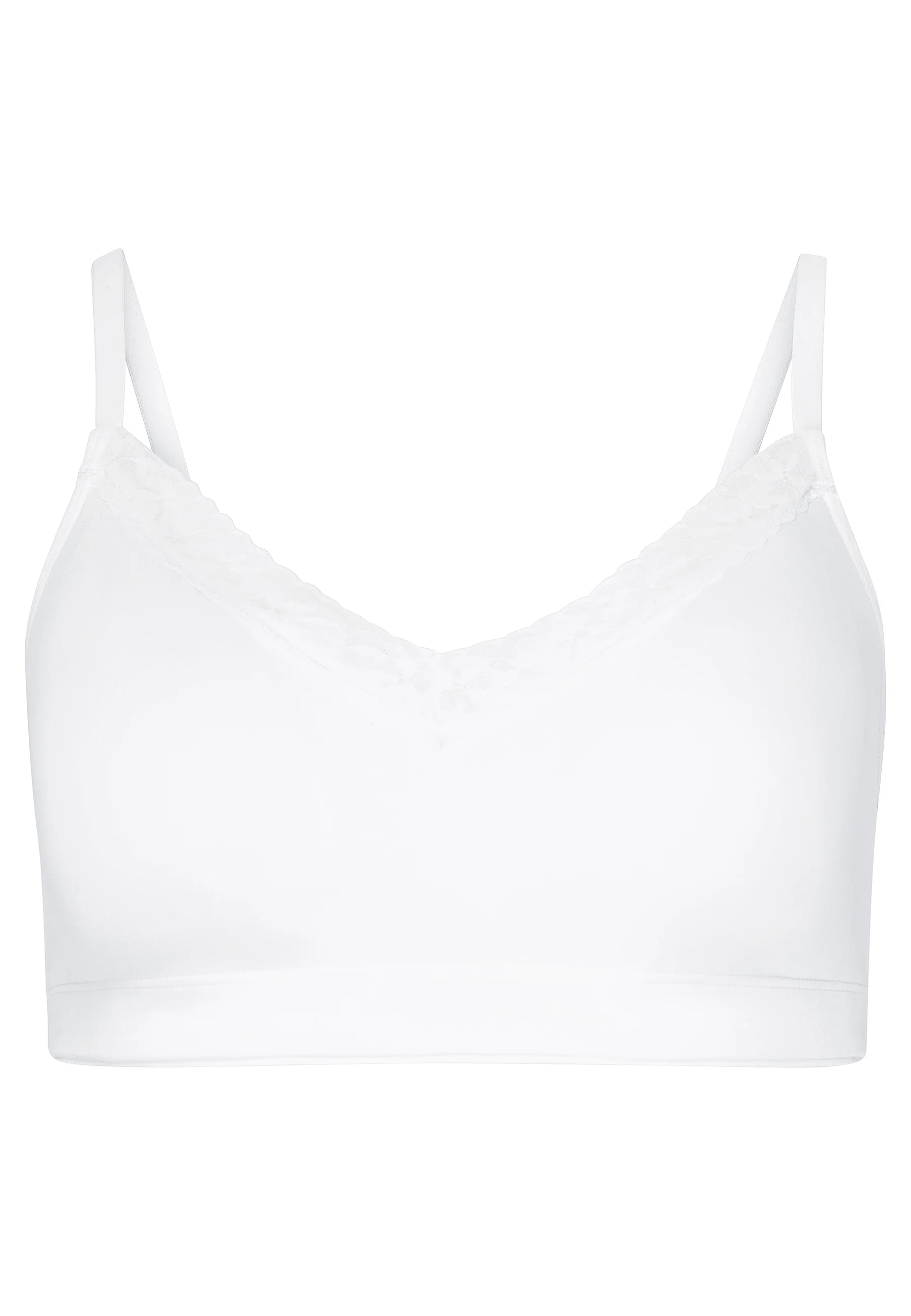 Jockey® Soft Stretch Lace Microfiber Bralette - Image 3