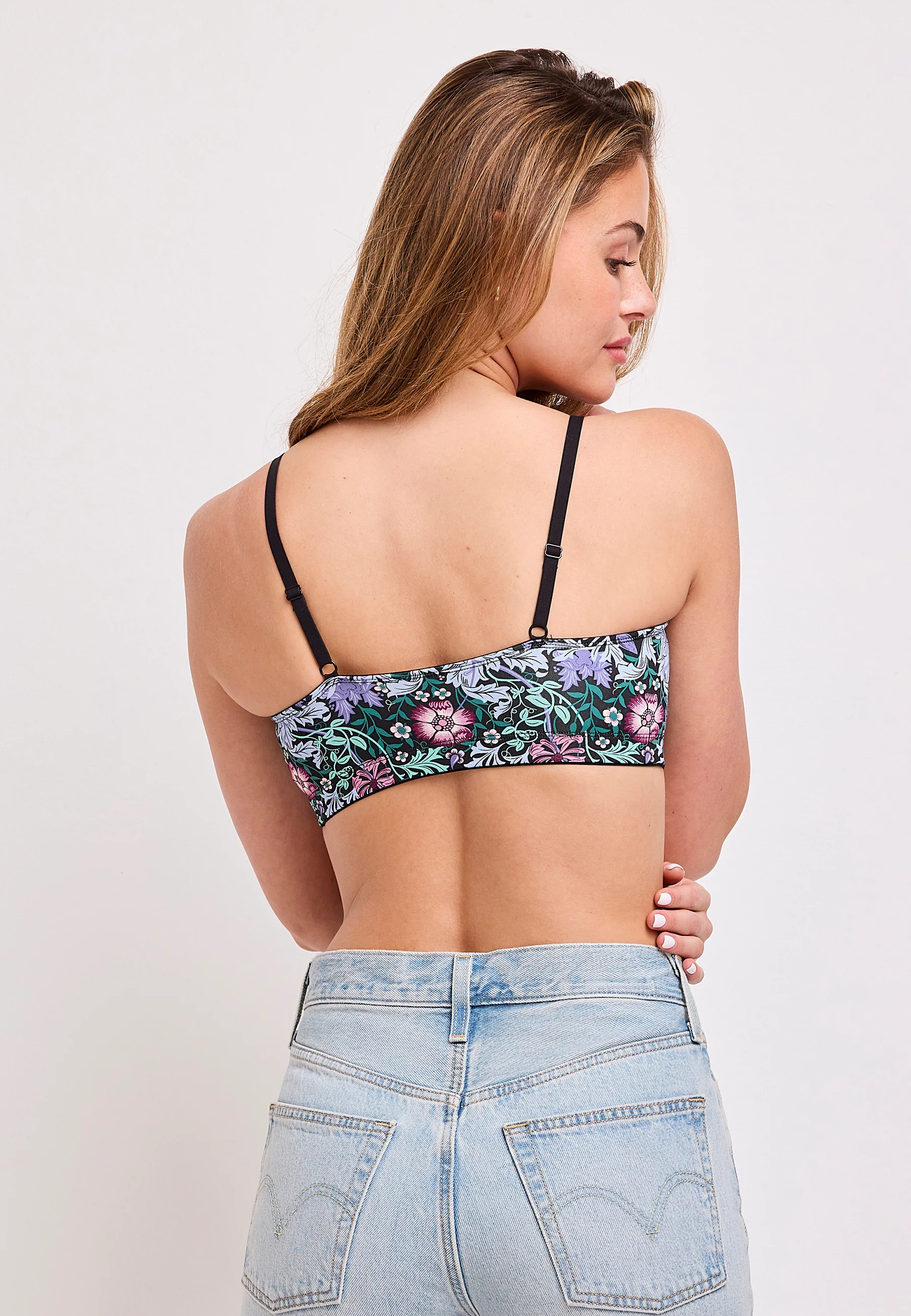 Jockey® Soft Stretch Lace Microfiber Bralette - Image 41