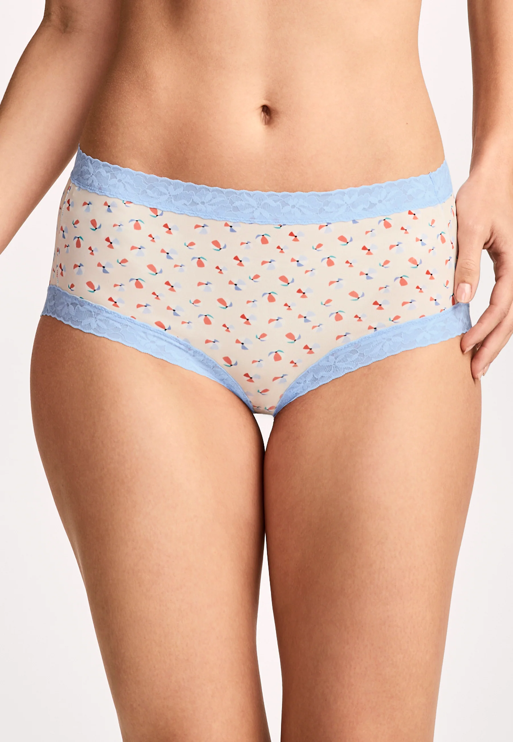 Jockey® Soft Stretch Lace Brief - Image 42