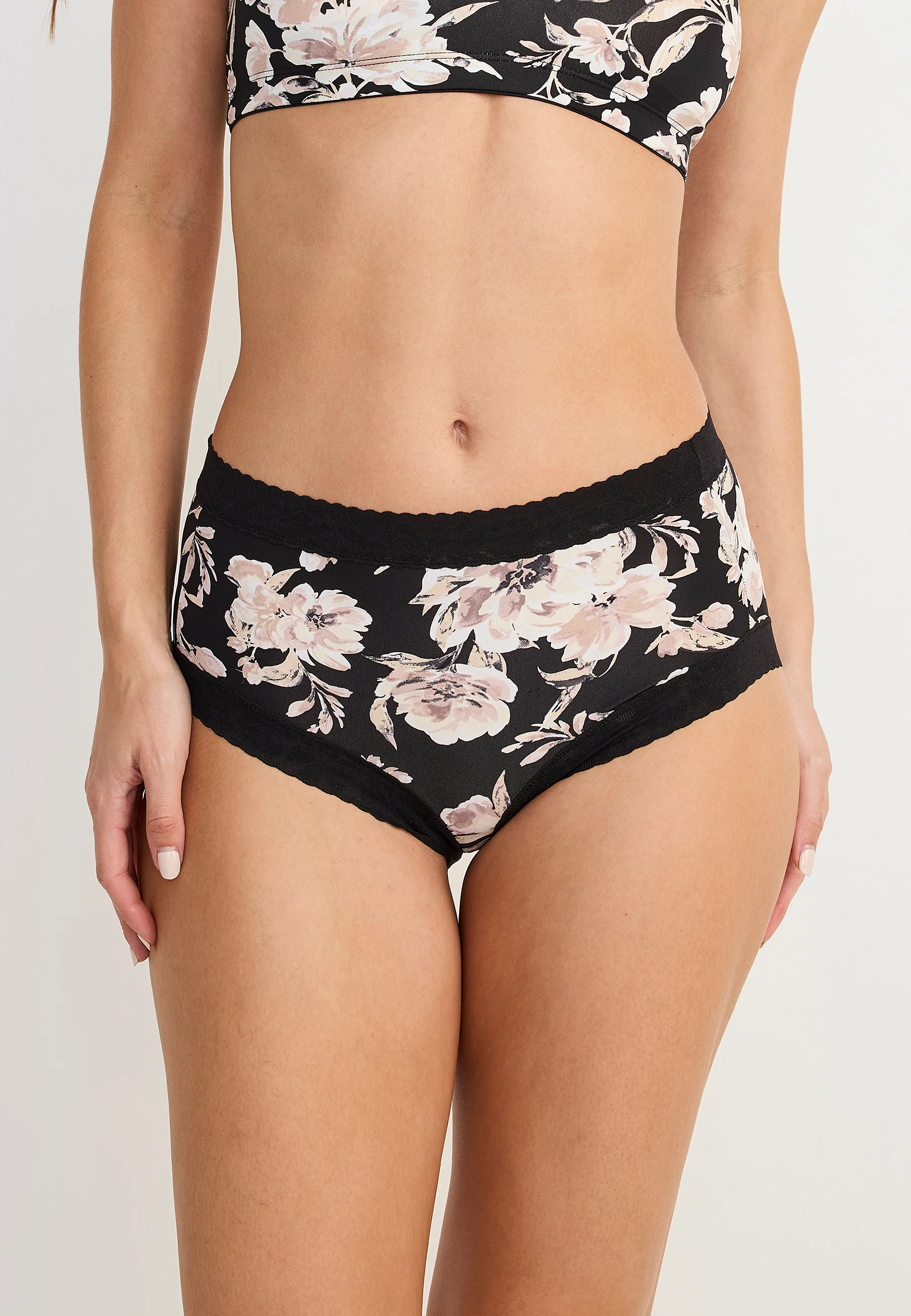 Jockey® Soft Stretch Lace Brief - Image 5