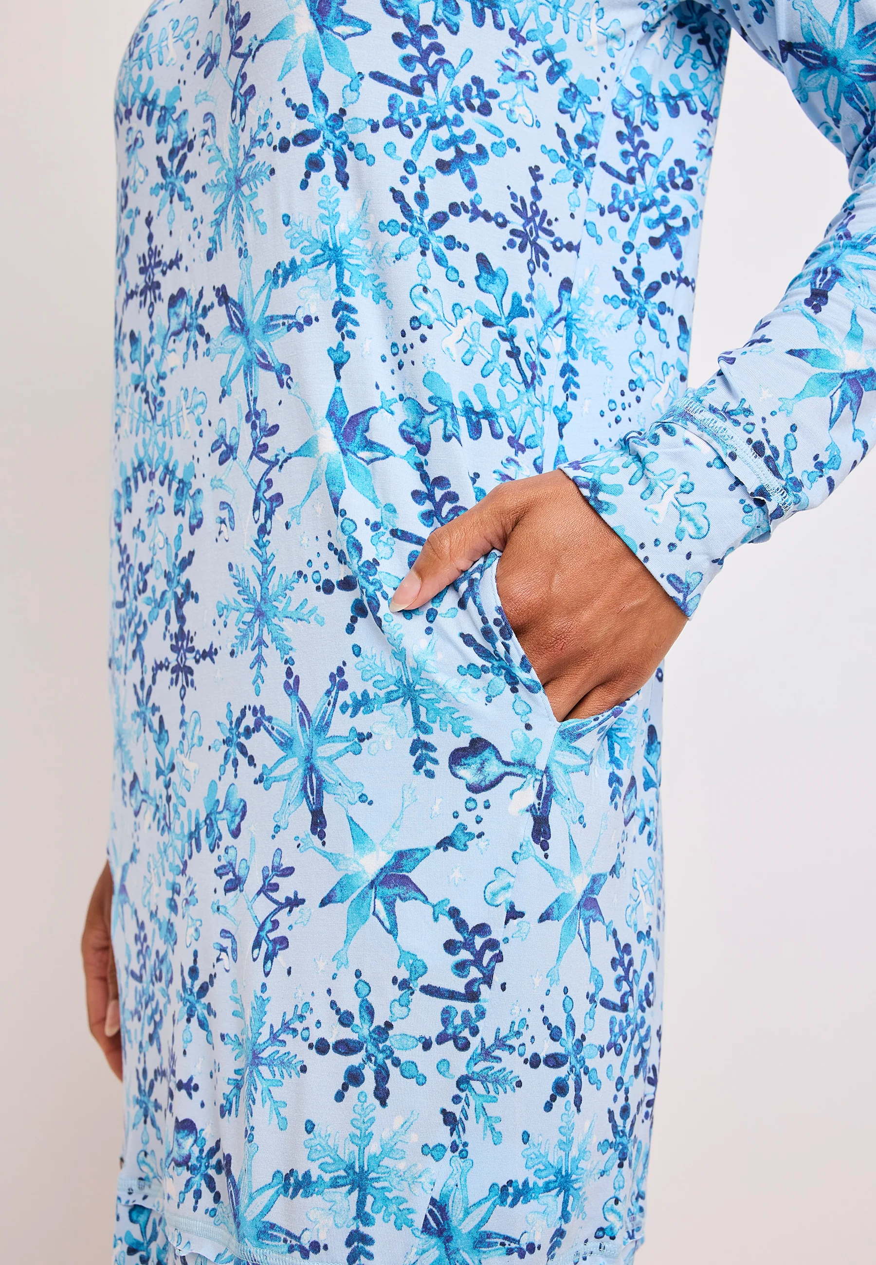 Jockey® Supersoft Long Sleeve Lounge Dress - Image 10