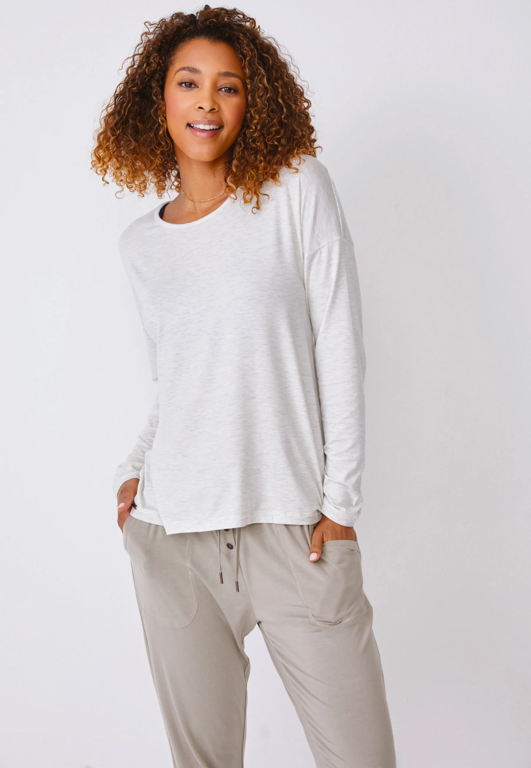 Jockey® Supersoft Lounge Long Sleeve Shirt - Image 6